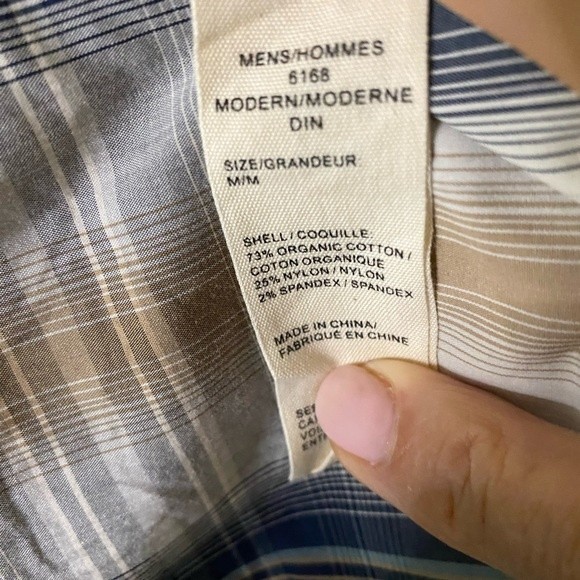 Woolrich Men’s Short Sleeve Sport Shirt Sz. Medium EUC - Picture 3 of 7